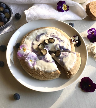 PANCAKE ALTO COCCO E MIRTILLI