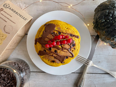 PANCAKE ZUCCA E CIOCCOLATO