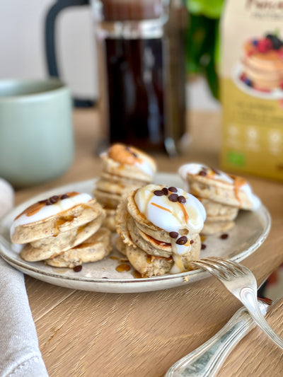 MINI BANANA PANCAKE BITES