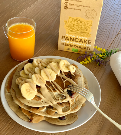 Pancake ai mirtilli