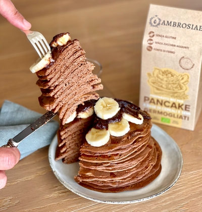 PANCAKE ANTISPRECO  con cioccolato delle uova