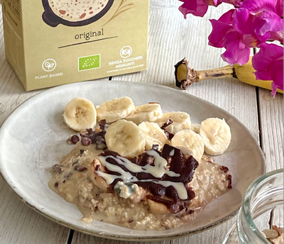 OVERNIGHT BANANA BREAD OATS
