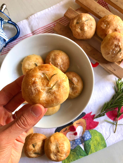 Ricetta focaccine allo yogurt