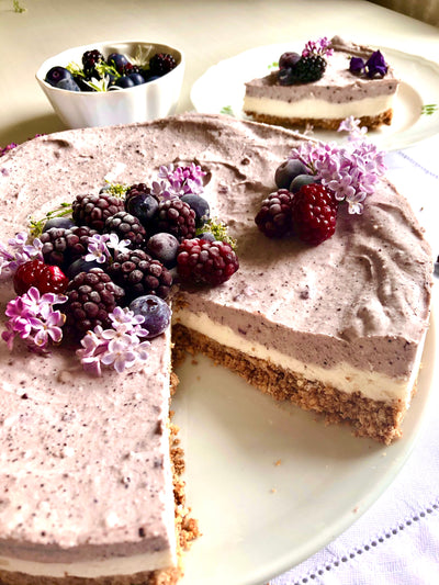Ricetta cheesecake fredda all'acai