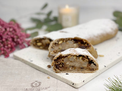 STRUDEL al SARACENO, PERE E CIOCCOLATO