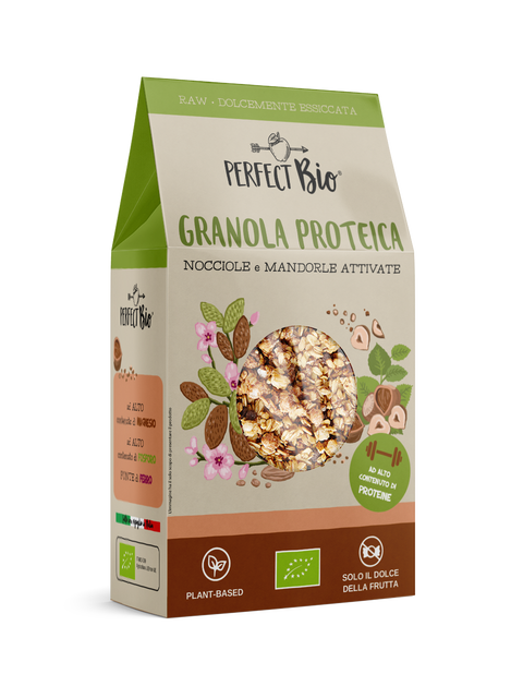 Protein Granola with Hazelnuts and Activated Almonds