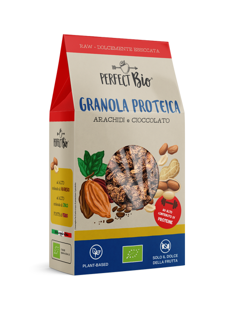 Protein Granola with Peanut and Cacao