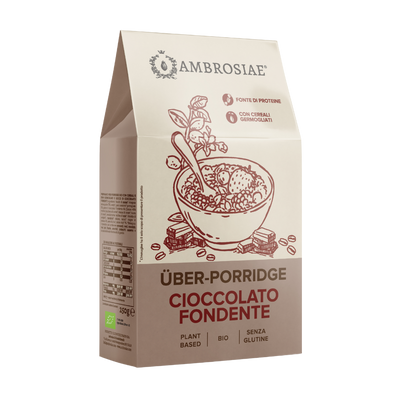 Porridge with Dark Cacao and Chia