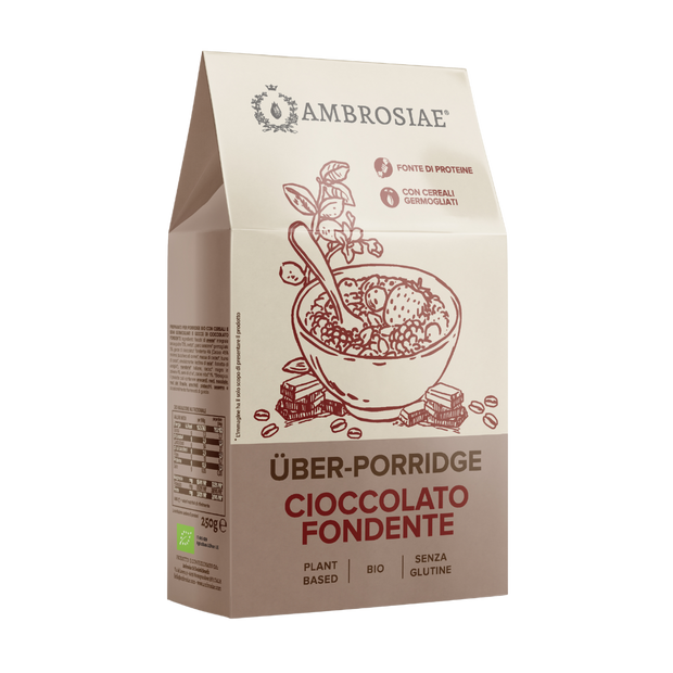 Porridge with Dark Cacao and Chia