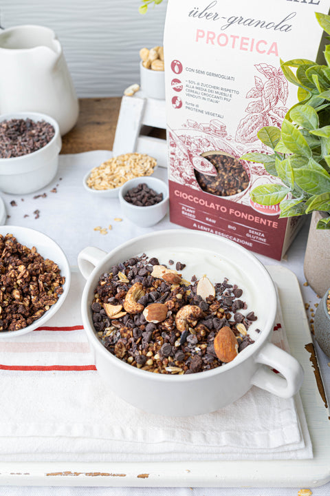 Protein Über Granola with Dark Cacao