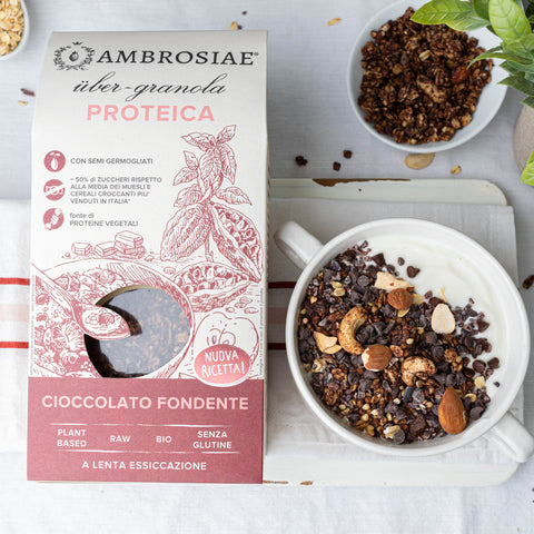 Protein Über Granola with Dark Cacao