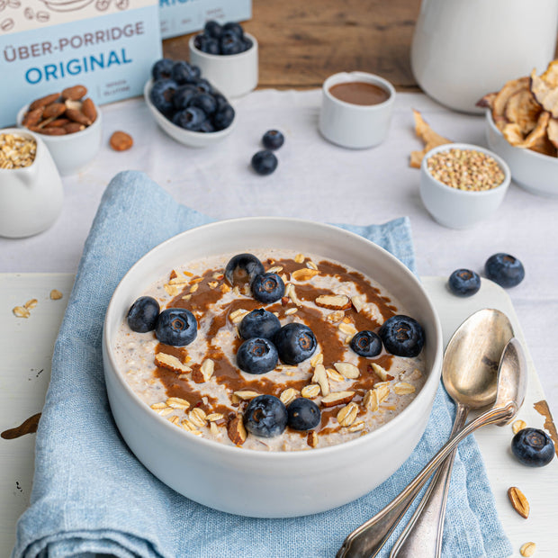 Porridge with Hazelnuts and Activated Almonds