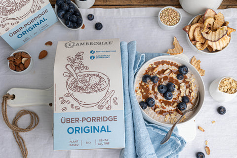 Porridge with Hazelnuts and Activated Almonds