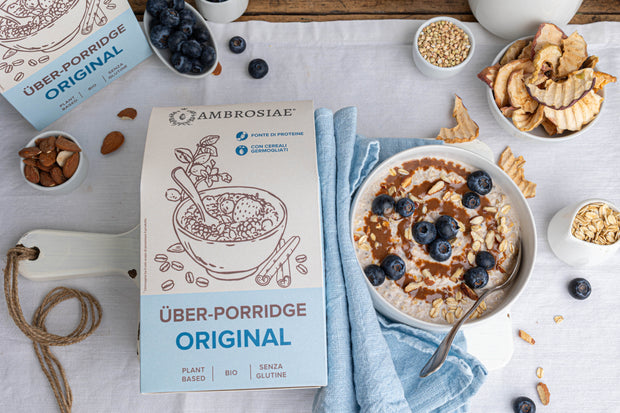 Porridge with Hazelnuts and Activated Almonds