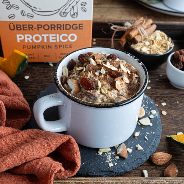 Porridge with Hazelnuts and Activated Almonds