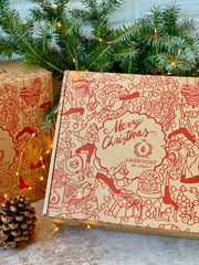 BOX di NATALE SUPER XMAS bianca