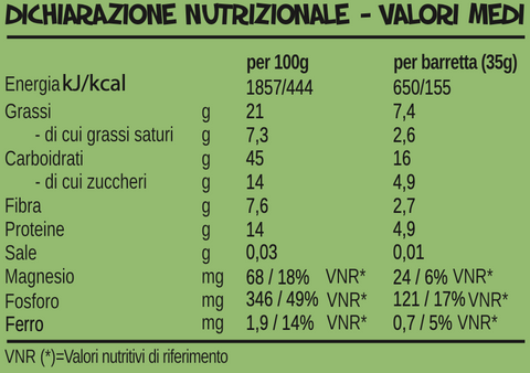 Choco Hazelnut Oat bar