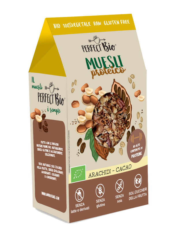 Protein Muesli with Peanut and Cacao