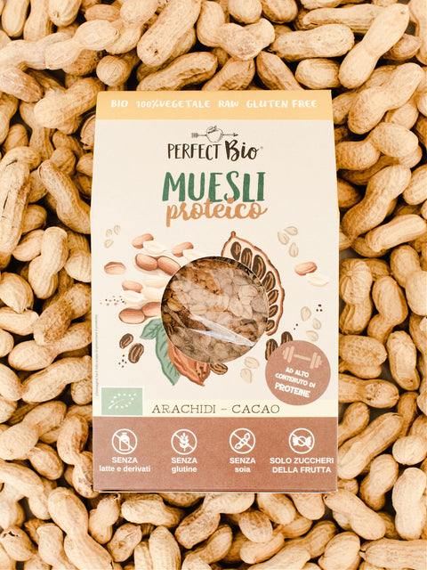 Protein Muesli with Peanut and Cacao