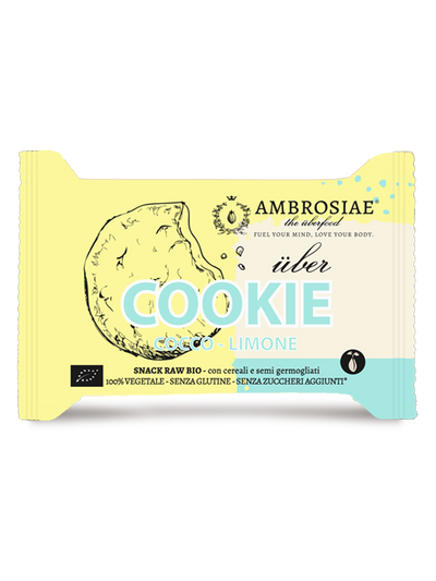 Biscotti senza glutine bio cocco e limone