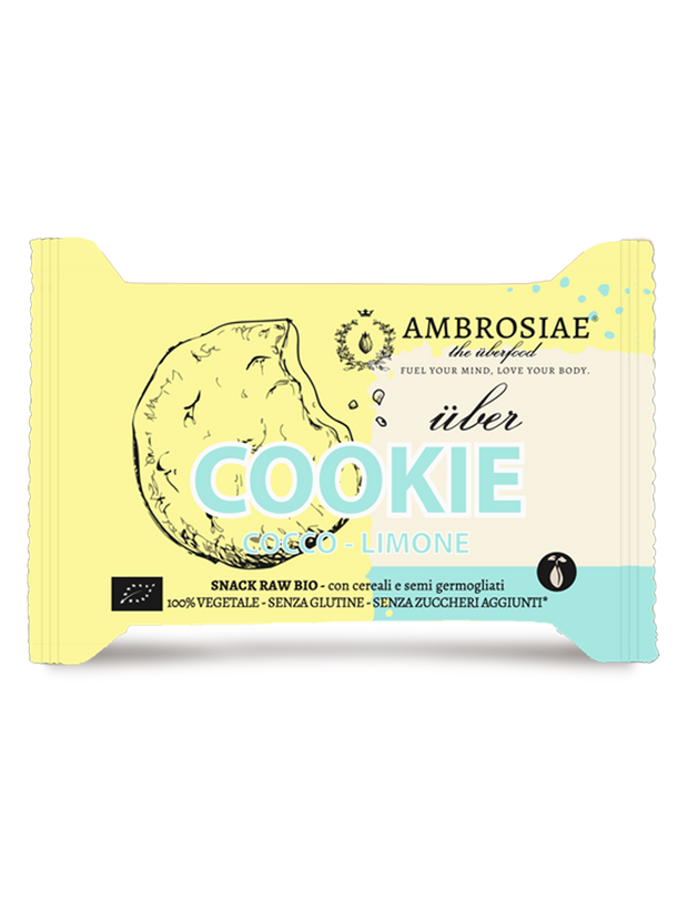 Biscotti senza glutine bio cocco e limone