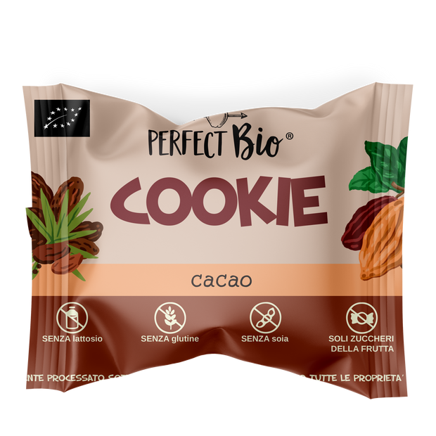 Biscotti senza glutine al cacao e frutta secca PerfectBio